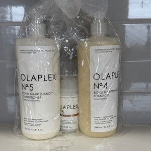 OLAPLEX EXTRA LARGE No.4 and No.5 Bond Maintenance Set with No.6